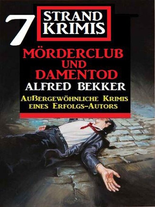 Title details for Mörderclub und Damentod by Alfred Bekker - Available
